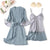Ladies Night Dress With Matching Robe - minxxshop.com