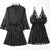 Ladies Night Dress With Matching Robe - minxxshop.com