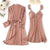 Ladies Night Dress With Matching Robe - minxxshop.com