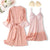 Ladies Night Dress With Matching Robe - minxxshop.com