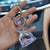 Clear Glow In the Dark Purse Keychain - minxxshop.com