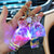 Clear Glow In the Dark Purse Keychain - minxxshop.com
