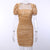 Puff Sleeve Mesh Elegant Backless Party Dress - minxxshop.com