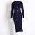 Long Sleeve Pencil Dress - minxxshop.com