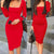 Long Sleeve Bodycon Dress - minxxshop.com