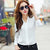 Long Sleeve Chiffon Blouse - minxxshop.com