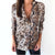 Animal Snake Skin Printed Sexy Long Sleeve  Tops Blouse Shirts - minxxshop.com