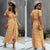 V-Neck Short Sleeve Maxi Dress - minxxshop.com