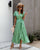 V-Neck Short Sleeve Maxi Dress - minxxshop.com