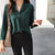 Chiffon blouse long sleeve shirts - minxxshop.com