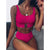 Sexy High Waist Bikini Swimsuit - minxxshop.com