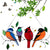 Stained Glass Birds Wall Art Fixture/Pendant/Sculpture - minxxshop.com
