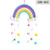 Rainbow Wall Hanging Nursey/Children's Room Decor - minxxshop.com