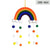 Rainbow Wall Hanging Nursey/Children's Room Decor - minxxshop.com