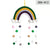 Rainbow Wall Hanging Nursey/Children's Room Decor - minxxshop.com