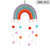Rainbow Wall Hanging Nursey/Children's Room Decor - minxxshop.com