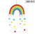 Rainbow Wall Hanging Nursey/Children's Room Decor - minxxshop.com