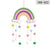 Rainbow Wall Hanging Nursey/Children's Room Decor - minxxshop.com