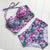 Floral Print High Waist Swimsuit (Two Piece) - minxxshop.com