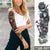 Large Arm Sleeve Waterproof Temporary Tattoo Sticker - minxxshop.com