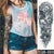 Large Arm Sleeve Waterproof Temporary Tattoo Sticker - minxxshop.com