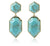 Polygons Crystal Stud Earrings - Amethyst, Agate, Quartz & Onyx - minxxshop.com