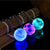 New Crystal Led Light Keychain (Basketball, Football, and Earth Varieties) - minxxshop.com